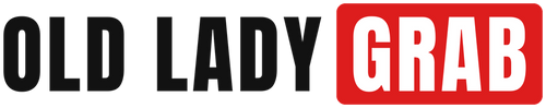 Old Lady Grab logo dark